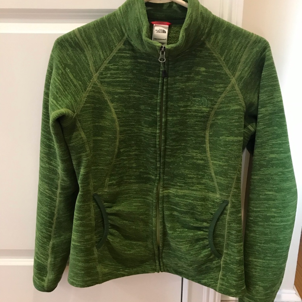 The North Face full zip fleece jacket